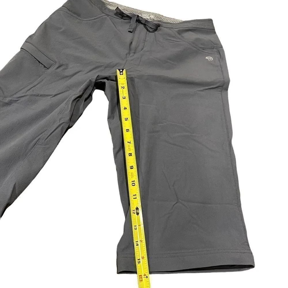 Mountain Hardwear Gray Switchback Zip Off Venturing Hiking Pants Women’s 4/32 - Picture 10 of 12